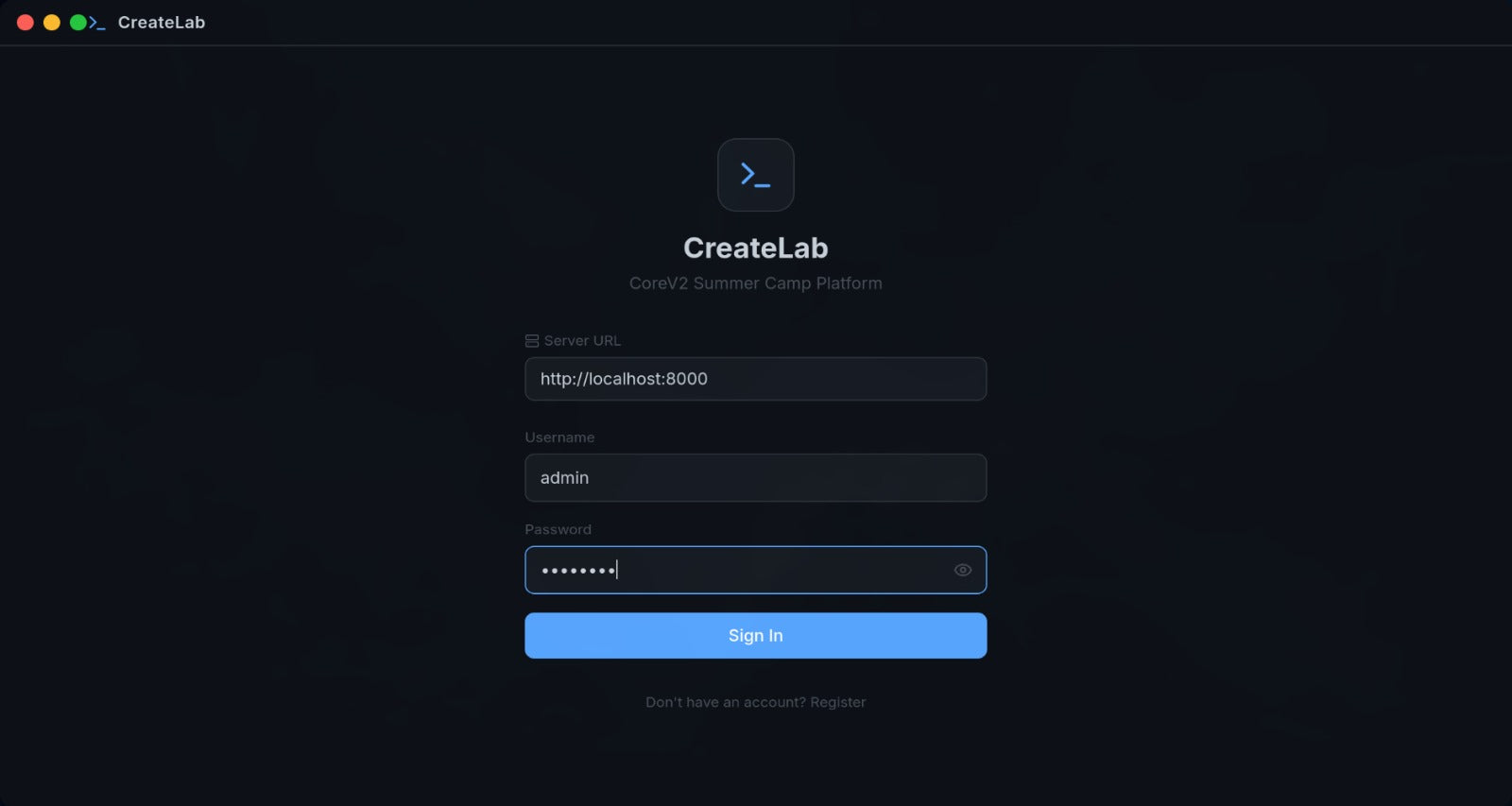 CreateLab Code Editor