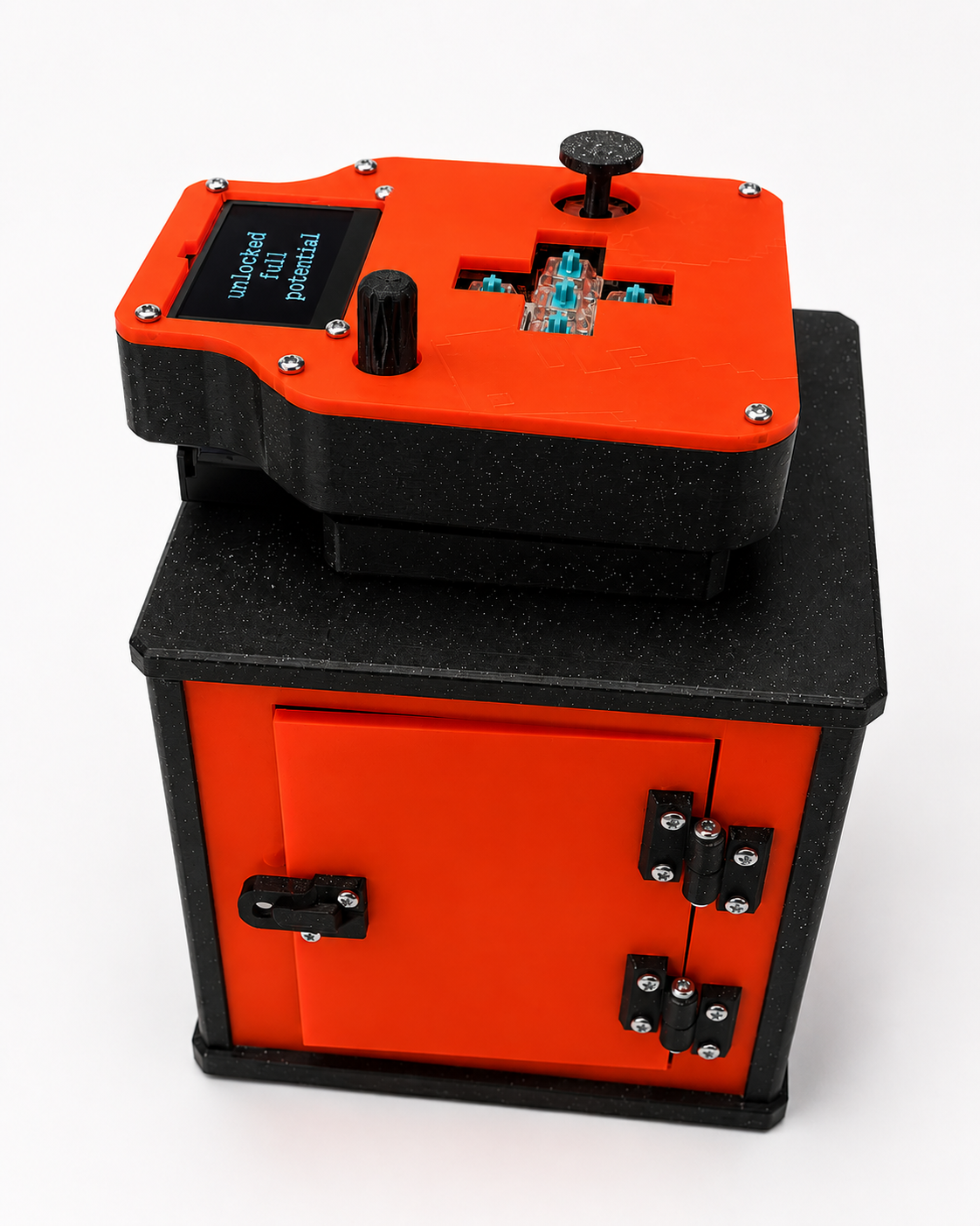 Completed AWSTRA electronics project built by a student